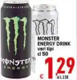 Iper Triscount Monster Energy Drink offerta