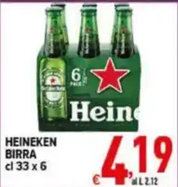 Iper Triscount Heineken birra offerta