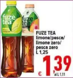 Iper Triscount Fuze tea offerta