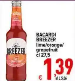 Iper Triscount Bacardi Breezer offerta