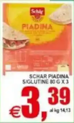 Pewex Schar piadina s/glutine offerta