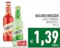 Pim Supermercati Bacardi Breezer offerta