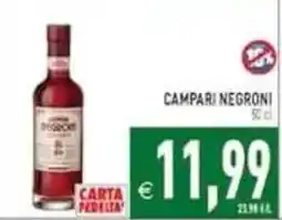 Pim Supermercati Campari Negroni offerta