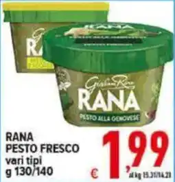 Iper Triscount Rana pesto fresco offerta