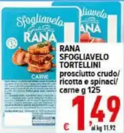 Iper Triscount Rana sfogliavelo tortellini offerta