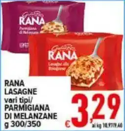 Iper Triscount Rana lasagne offerta