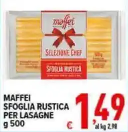 Iper Triscount Maffei sfoglia rustica per lasagne offerta