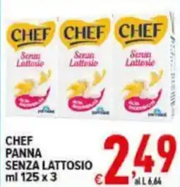Iper Triscount Chef panna senza lattosio offerta