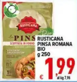 Iper Triscount Rusticana pinsa romana bio offerta
