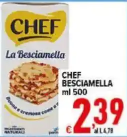 Iper Triscount Chef besciamella offerta