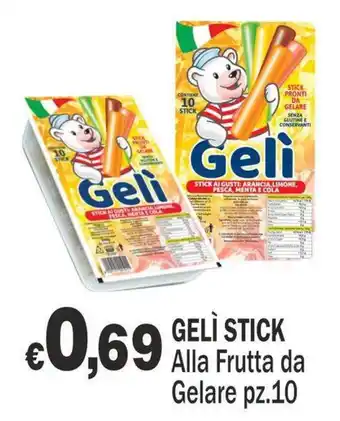 Gelì Stick Alla Frutta da Gelare
