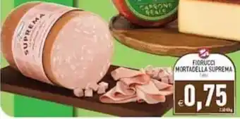 Pim Supermercati Fiorucci Mortadella Suprema offerta