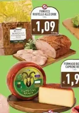 Pim Supermercati Fiorucci Rostello alle erbe offerta