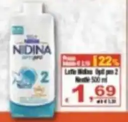 CTS Supermercati Latte Nidina Opti pro 2 offerta