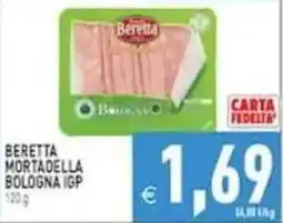 Pim Supermercati Beretta mortadella bologna igp offerta