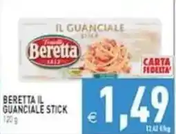 Pim Supermercati Beretta il guanciale stick offerta