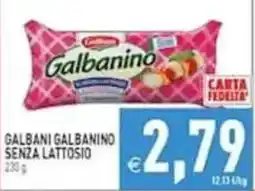 Pim Supermercati Galbanino senza lattosio offerta