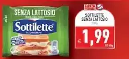 Pim Supermercati Sottilette senza lattosio offerta