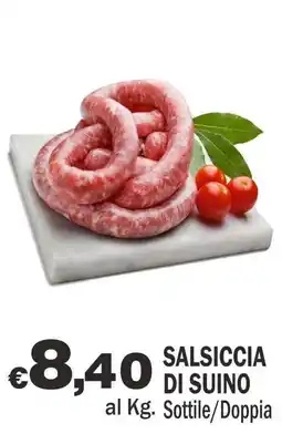 Primo Prezzo Salsiccia di suino offerta