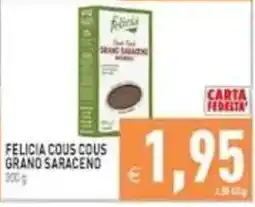Pim Supermercati Felicia cous cous grano saraceno offerta