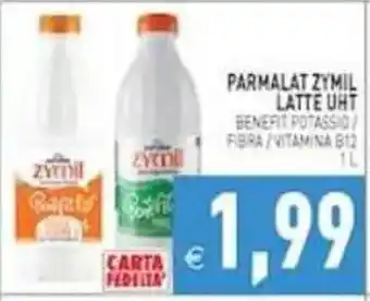 Pim Supermercati Parmalat Zymil Latte UHT offerta