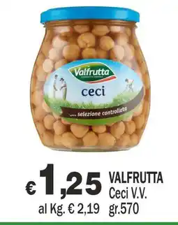Primo Prezzo Valfrutta ceci offerta