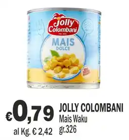 Primo Prezzo Jolly Colombani Mais Waku offerta
