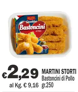 Primo Prezzo Martini Storti Bastoncini di Pollo offerta