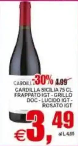 Pewex Cardilla Sicilia offerta