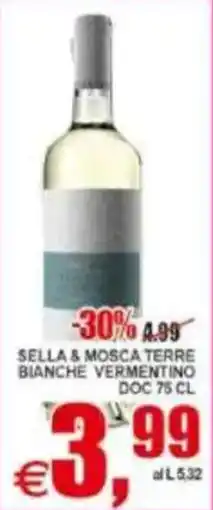 Pewex Sella & Mosca Terre Bianche Vermentino offerta