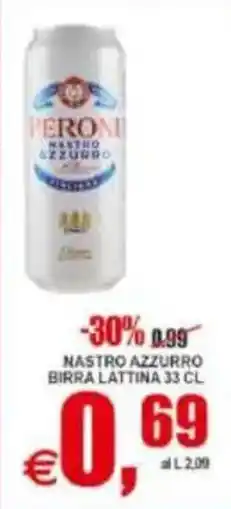 Pewex Peroni Nastro Azzurro birra offerta