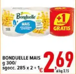 Iper Triscount Bonduelle mais offerta