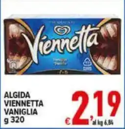 Iper Triscount Algida Viennetta Vaniglia offerta