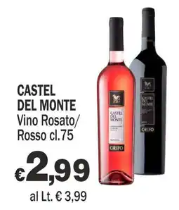 Primo Prezzo Castel del Monte Vino Rosato offerta
