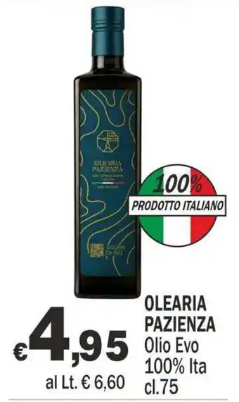 Primo Prezzo Olearia Pazienza Olio Evo offerta