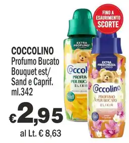 Primo Prezzo Coccolino Profumo per bucato Elixir offerta