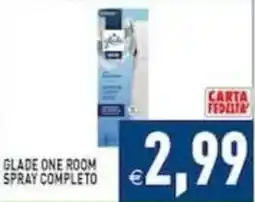 Pim Supermercati Glade one room spray completo offerta