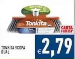 Pim Supermercati Tonkita scopa dual offerta