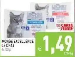 Pim Supermercati Monge excellence le chat offerta
