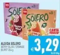 Pim Supermercati Algida Solero Berry Bliss / Orange Burst offerta