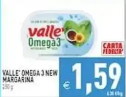 Pim Supermercati Valle' Omega 3 New Margarina offerta