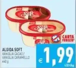 Pim Supermercati Algida soft vaniglia cacao / vaniglia caramello offerta