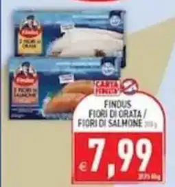 Pim Supermercati Finous Fiori di Orata / Fiori di Salmone offerta