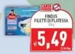 Pim Supermercati Findus filetti di platessa offerta