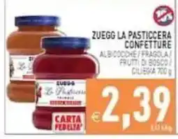 Pim Supermercati Zuegg la Pasticceria confettura offerta