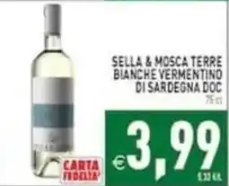 Pim Supermercati Sella & Mosca Terre Bianche Vermentino di Sardegna DOC offerta
