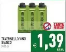 Pim Supermercati Tavernello vino bianco offerta
