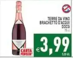 Pim Supermercati Terre da Vino Brachetto d'Acqui DOCG offerta