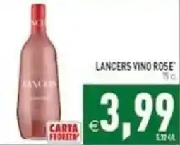 Pim Supermercati Lancers vino rosé offerta