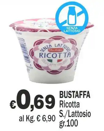 Bustaffa Ricotta S./Lattosio